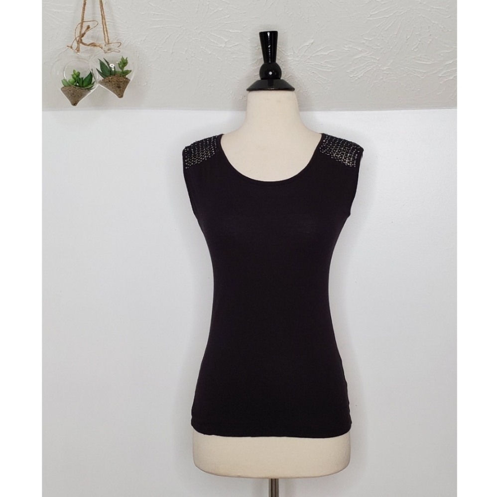 Diesel Sleeveless Embellished Top